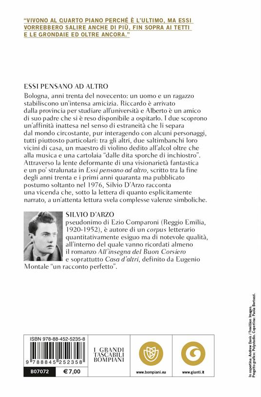 Casa d'altri e altri racconti - Silvio D'Arzo - Feltrinelli - Libro Ancora  Store