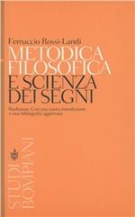 Metodica filosofica e scienza dei segni