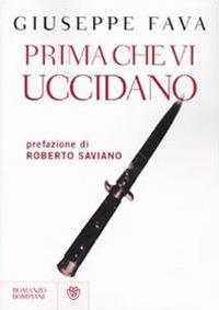 Prima che vi uccidano - Giuseppe Fava - copertina