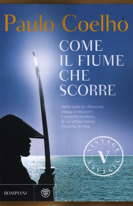 Come il fiume che scorre - Paulo Coelho - copertina