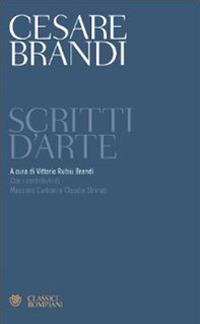 Scritti d'arte - Cesare Brandi - copertina