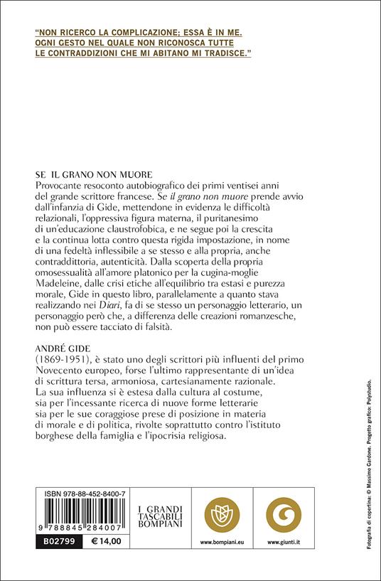 Se il grano non muore - André Gide - 2