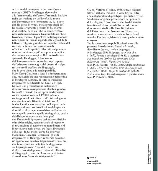 Verità e metodo. Testo tedesco a fronte - Hans Georg Gadamer - 3