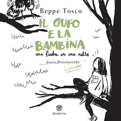 Il gufo e la bambina - Beppe Tosco - copertina