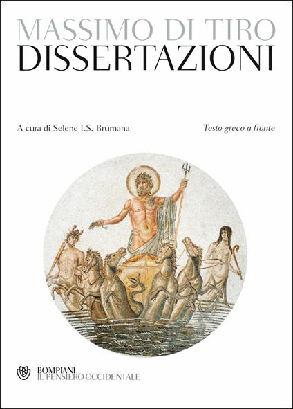 Dissertazioni. Testo greco a fronte - Massimo di Tiro - copertina