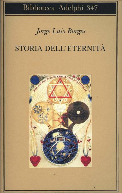 Storia dell'eternità - Jorge L. Borges - copertina