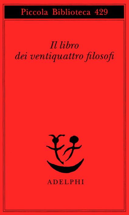 Il libro dei ventiquattro filosofi - copertina