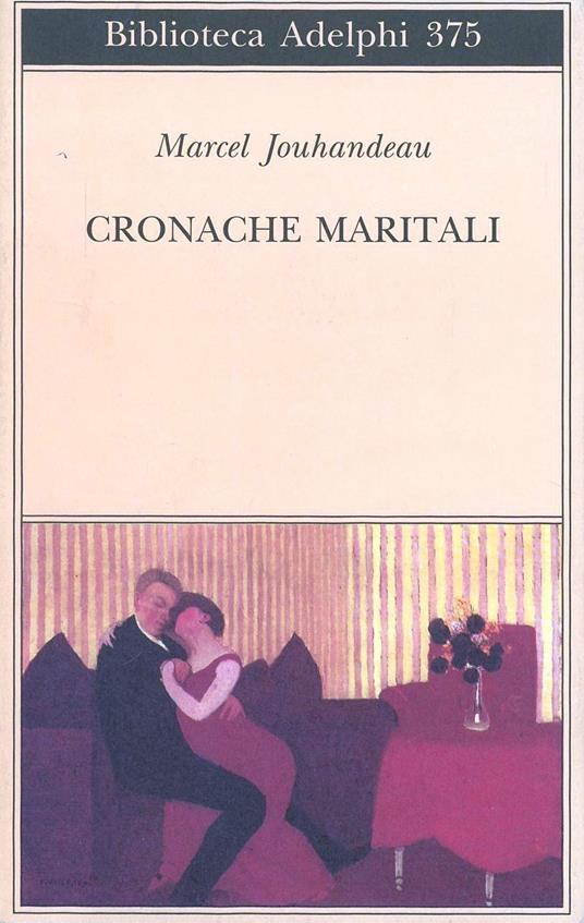 Cronache maritali - Marcel Jouhandeau - copertina