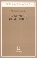 La nozione di autorità