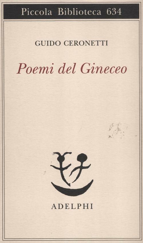 Poemi del Gineceo - Guido Ceronetti - copertina