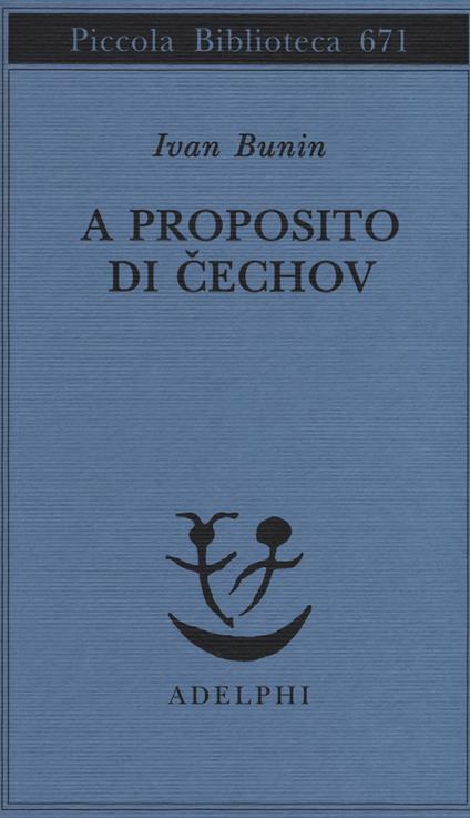 A proposito di Cechov - Ivan A. Bunin - copertina