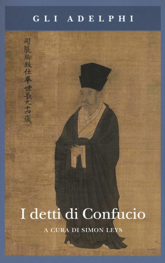 I detti di Confucio - copertina