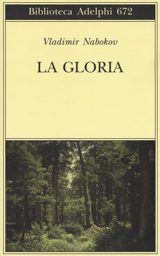 La gloria - Vladimir Nabokov - copertina