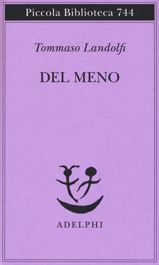 Del meno - Tommaso Landolfi - copertina