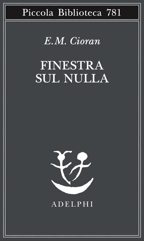 Finestra sul nulla - Emil M. Cioran - copertina