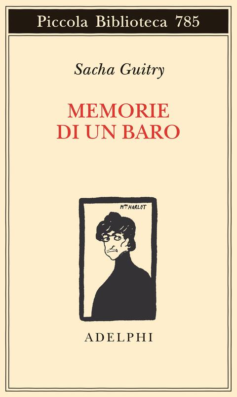 Memorie di un baro - Sacha Guitry - copertina