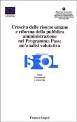 Crescita delle risorse umane e riforma della pubblica amministrazione nel programma Pass: un'analisi valutativa