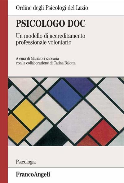 Psicologi DOC. Un modello di accreditamento professionale volontario - copertina