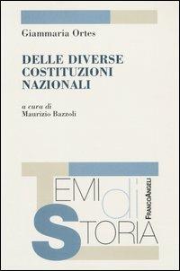 Delle diverse costituzioni nazionali - Giammaria Ortes - copertina