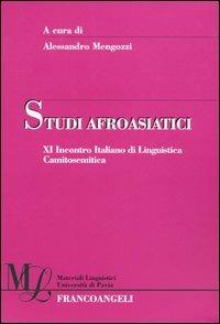 Studi afroasiatici. XI incontro italiano di linguistica camitosemitica - copertina