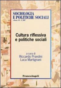 Cultura riflessiva e politiche sociali - copertina