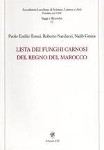 Lista dei funghi carnosi del regno del Marocco