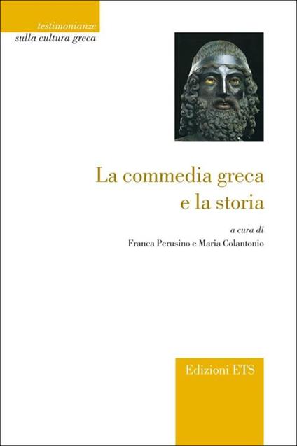 La commedia greca e la storia - copertina