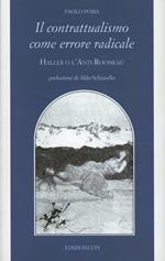 Il contrattualismo come errore radicale. Haller o l'Anti Rousseau