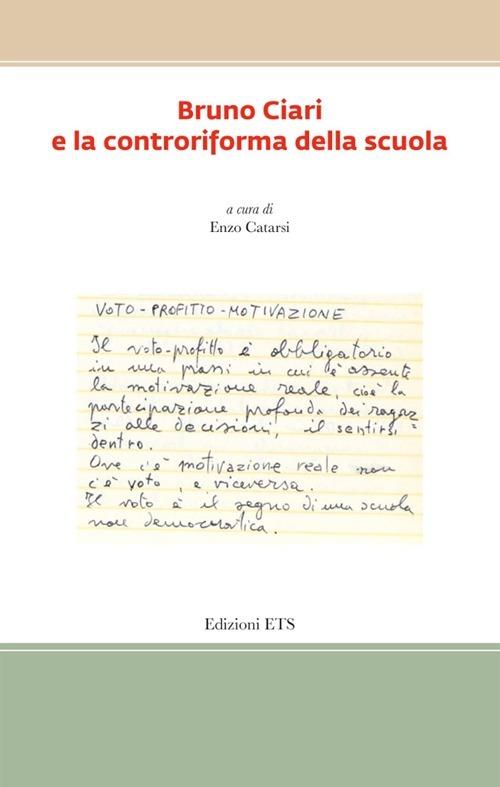 Bruno Ciari e la controriforma della scuola - copertina