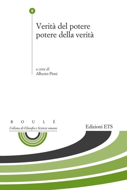 Verità del potere potere della verità - copertina