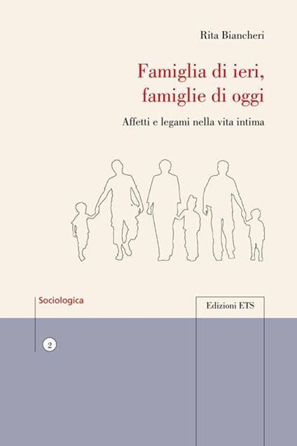 Famiglia di ieri, famiglie di oggi. Affetti e legami nella vita intima - R. Biancheri - copertina