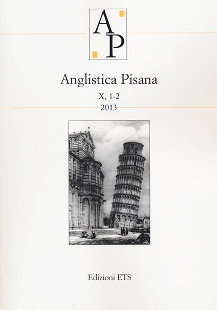 Anglistica pisana (2013) vol. 1-2 - copertina