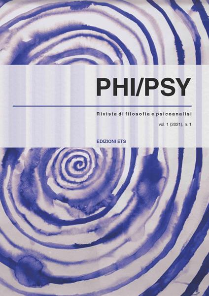 Phi-psy. Rivista di filosofia e psicoanalisi (2021). Vol. 1 - copertina