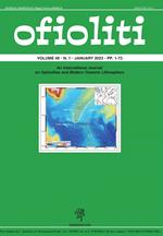 Ofioliti. An international journal on ophiolites and modern oceanic lithosphere (2023). Vol. 48/1