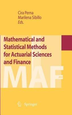 Mathematical and statistical methods for actuarial sciences and finance - copertina