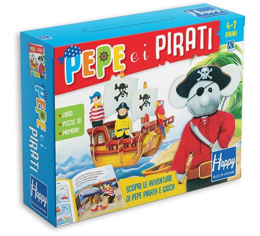 Pepe e i pirati - M. Elisabetta Giordani,Antonella Ulgelmo - copertina