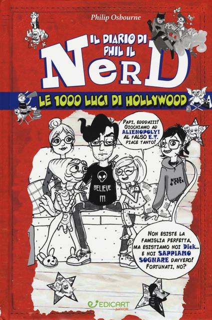 Le 1000 luci di Hollywood. Il diario di Phil il nerd - Philip Osbourne - copertina