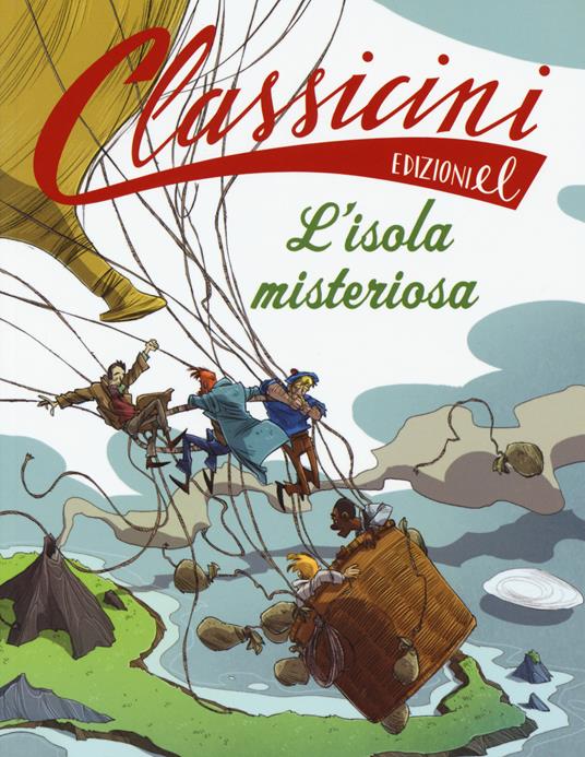 L'isola misteriosa da Jules Verne. Classicini. Ediz. a colori - Guido Sgardoli - copertina