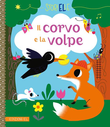 Il corvo e la volpe. Ediz. a colori - Aurélie Desfour - copertina