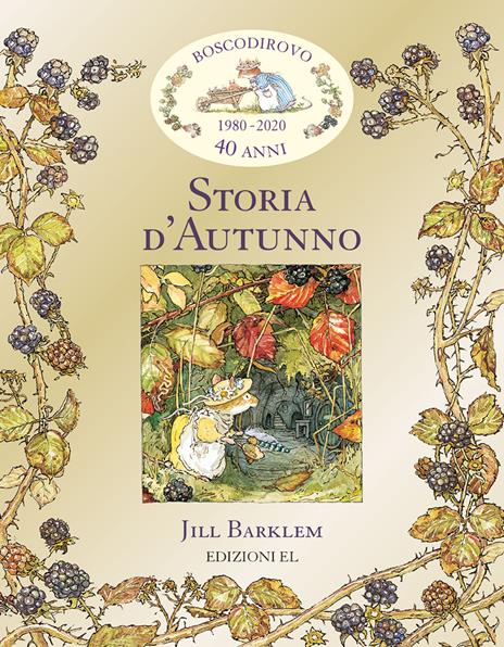 Storia d'autunno. I racconti di Boscodirovo - Jill Barklem - copertina