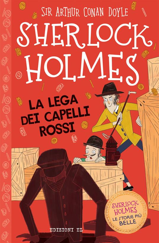 Sherlock Holmes. La Lega dei Capelli Rossi - Arthur Conan Doyle,Stephanie Baudet - copertina