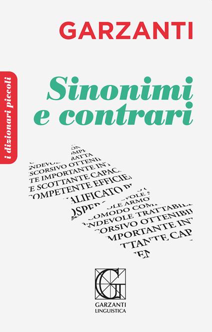 Il piccolo dizionario dei sinonimi e contrari - copertina