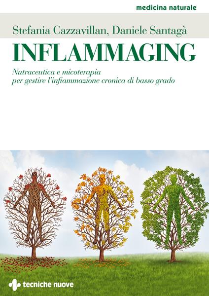 Inflammaging. Nutraceutica e micoterapia per gestire l'infiammazione cronica di basso grado - Stefania Cazzavillan,Daniele Santagà - copertina