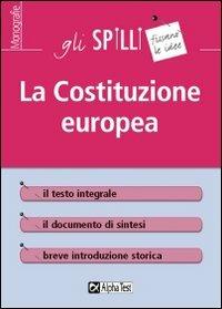 La Costituzione europea - Guido Tassinari - copertina