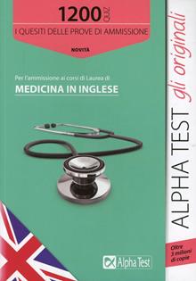 1200 quiz per medicina in lingua inglese