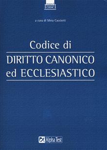 Codice di diritto canonico ed ecclesiastico