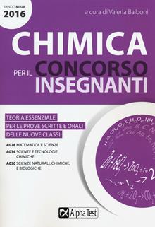 Concorso insegnanti 2016. Chimica