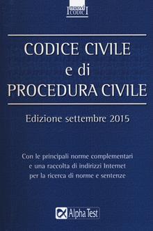 Codice civile e di procedura civile 2015