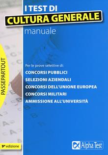 I test di cultura generale. Manuale