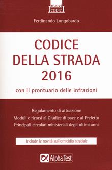 Codice della strada 2016